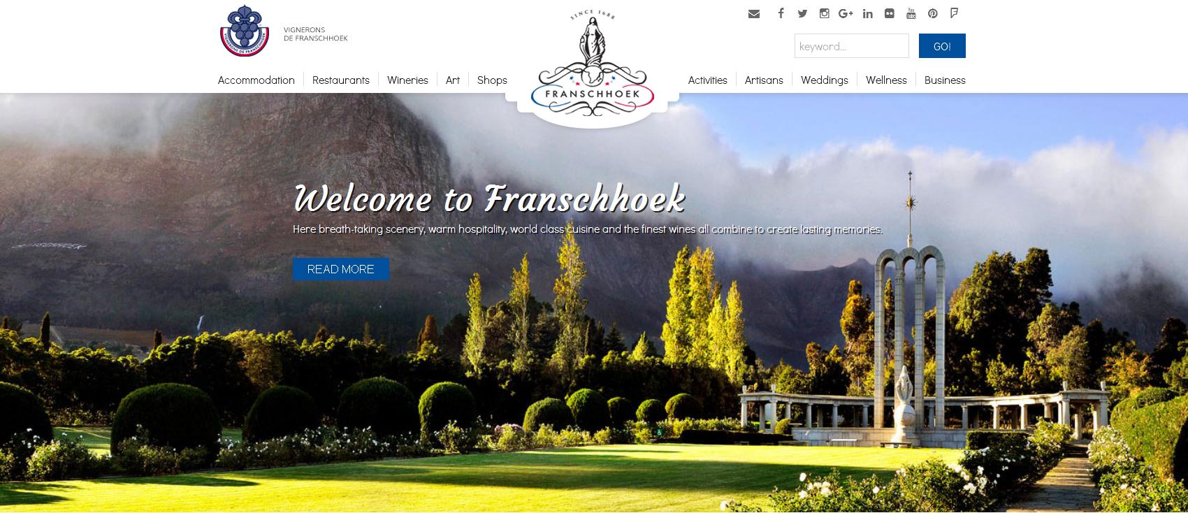 Welcome to Franschhoek