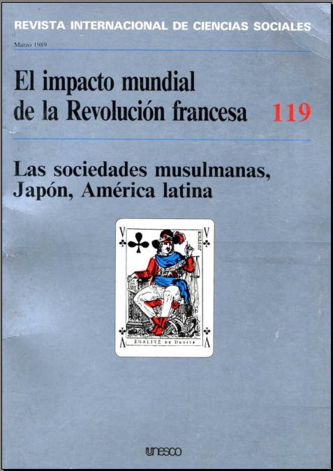 El Impacto Mundial de la Revolución Francesa : Las Sociedades Musulmanas, Japón, América Latina.