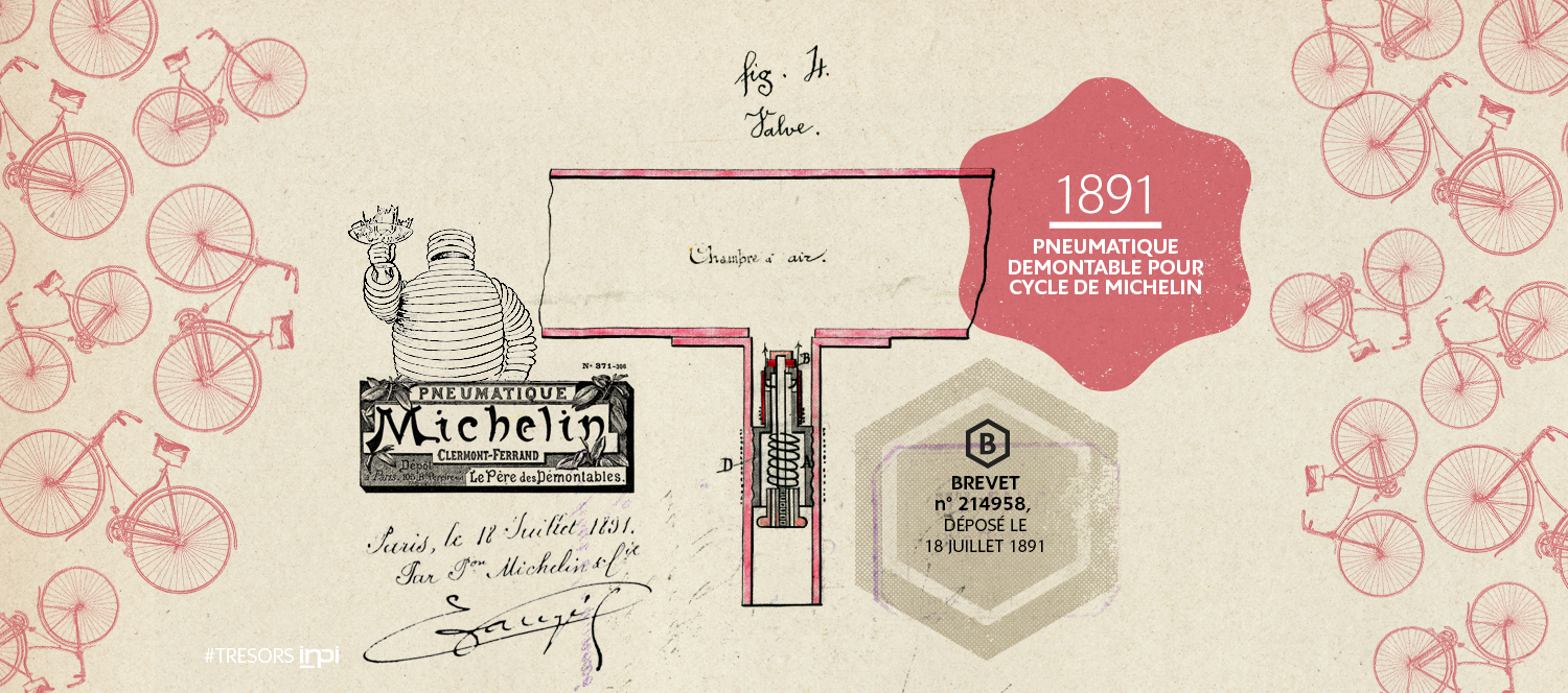 Le pneu radial ou l’increvable bidendum (1946) | Inpi