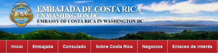 Bandera de Costa Rica | Embajada de Costa Rica en Washington