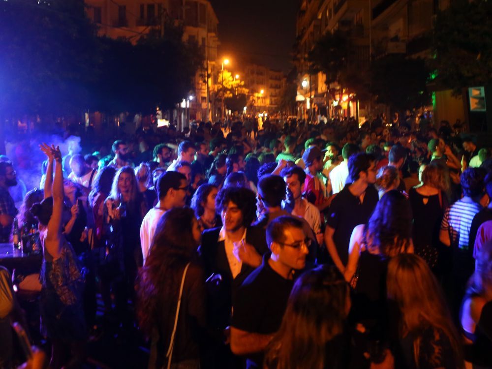 Fête de la musique à Beyrouth au Liban, le 21 juin 2016. PATRICK BAZ AFP