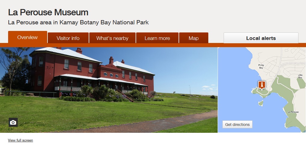 La Perouse Museum | NSW National Parks
