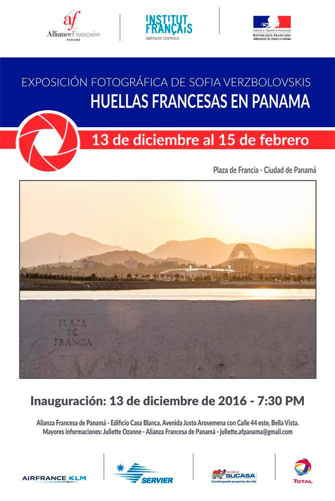 Huellas francesas en panama (13 de diciembre al 15 de febrero 2016) | Alianza francesa de Panama