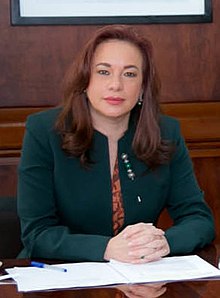 María Fernanda Espinosa Garcés (1964- ) poétesse et femme politique équatorienne.