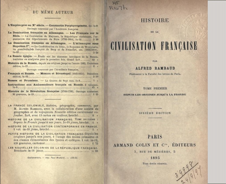 Transformation de la société féodale, la Chevalerie, chap. XI, p. 177-181, . (Histoire de…, A. Rambaud, vol. 1, 1895)