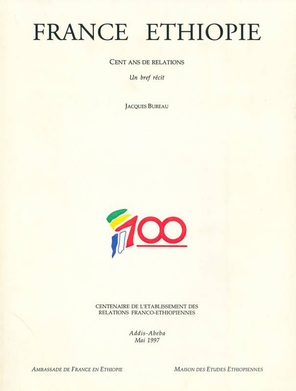 France Éthiopie. Cent ans de relations : Du progrès de l’Éthiopie | open edition books