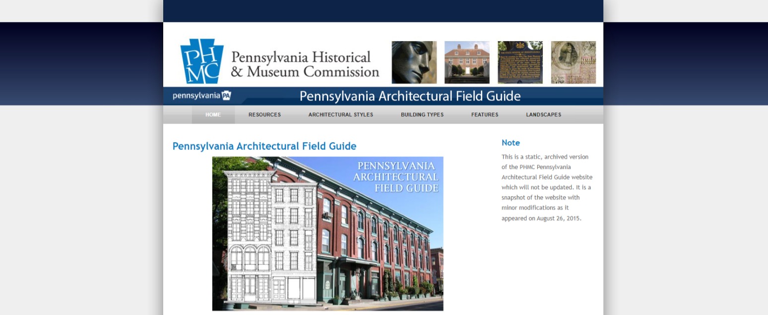 Pennsylvania Architectural Field Guide, Second Empire/Mansard Style 1860 – 1900 | PHMC