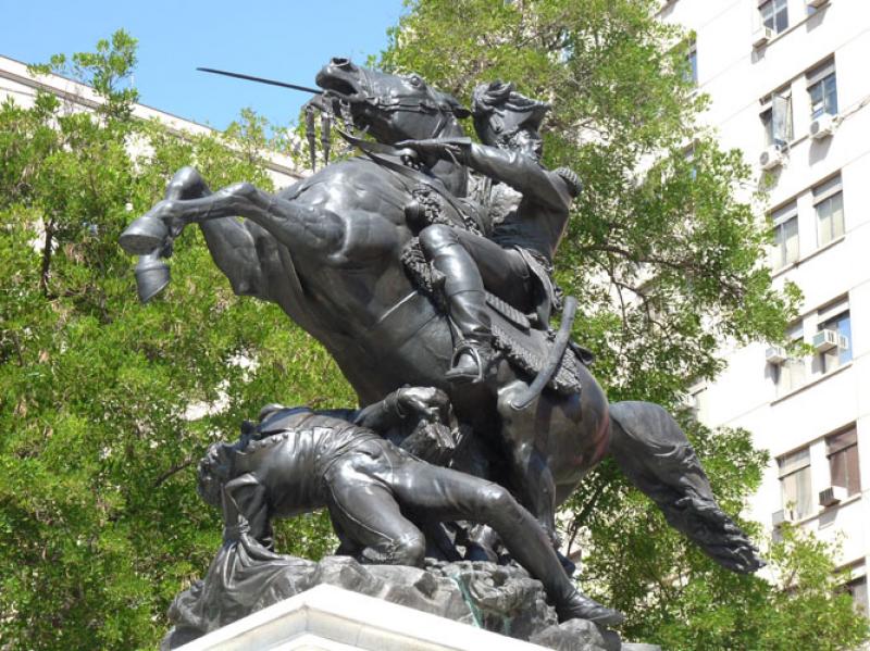 Monument équestre au Général O’Higgins – Plaza de la Ciudadanía- Santiago de Chile | e-monument