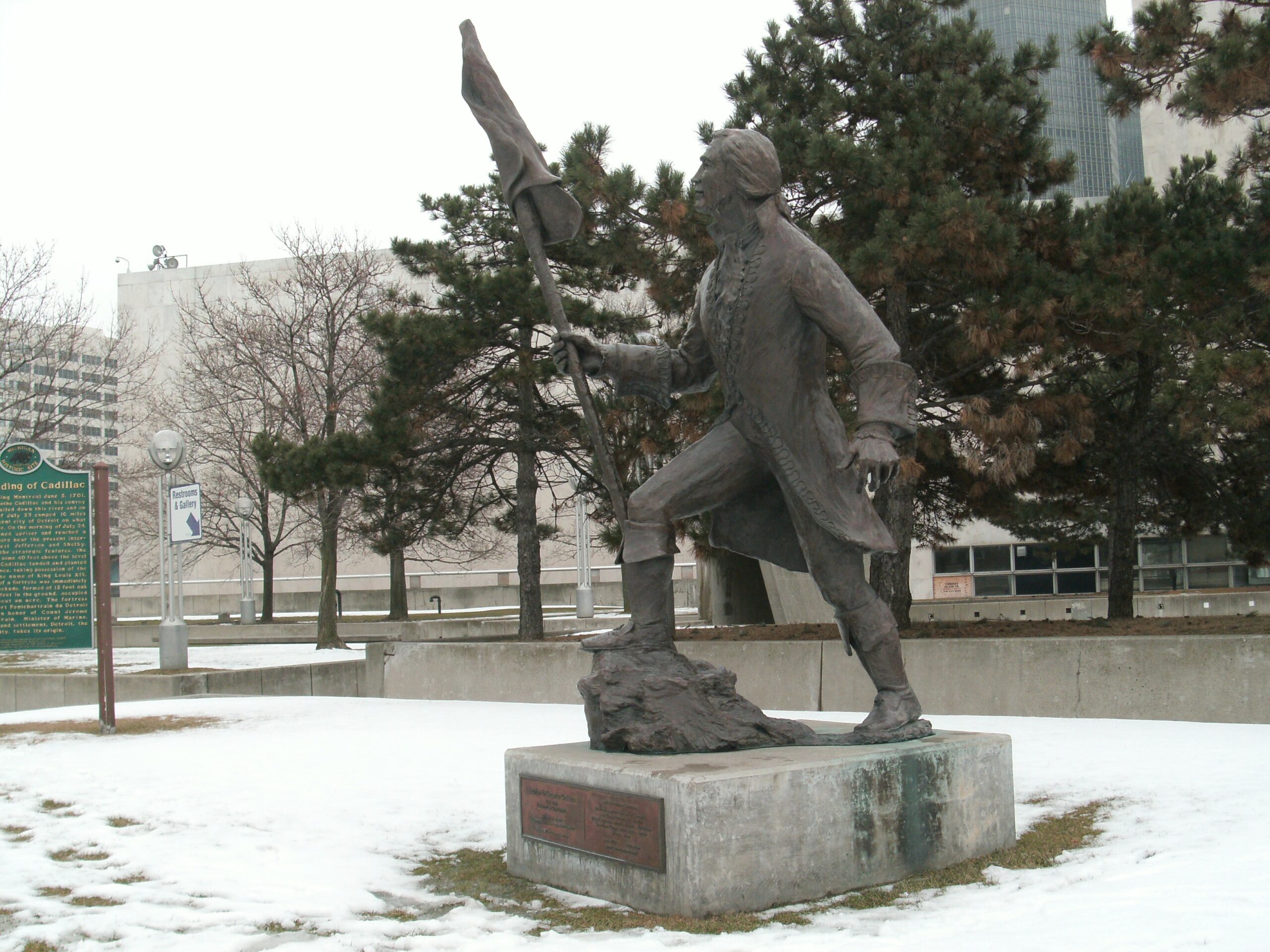 Antoine de la Mothe Cadillac – Detroit, Michigan | waymarking