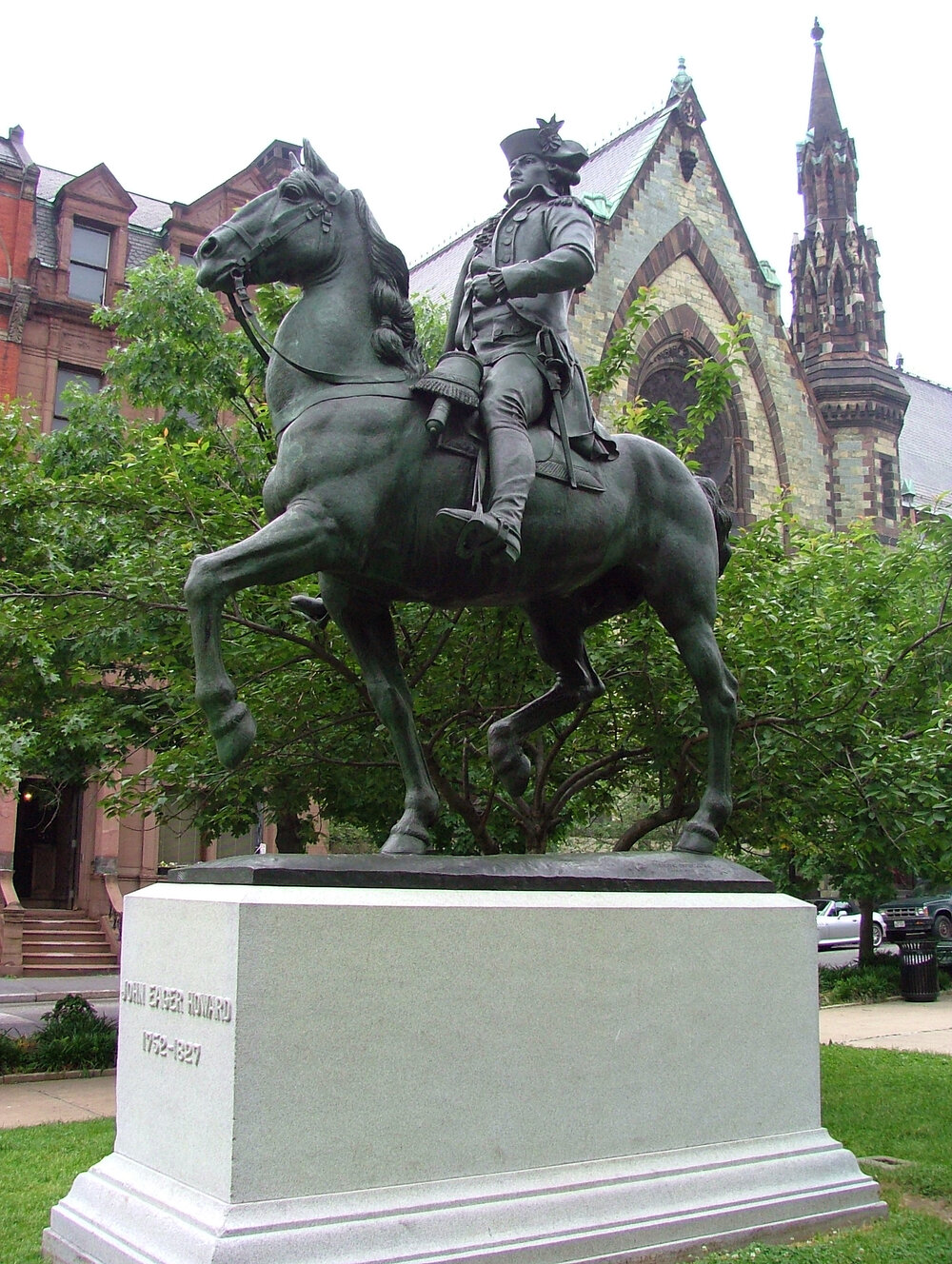 John Eager Howard Monument (Emmanuel Frémiet) | MUNICIPAL ART SOCIETY OF BALTIMORE CITY