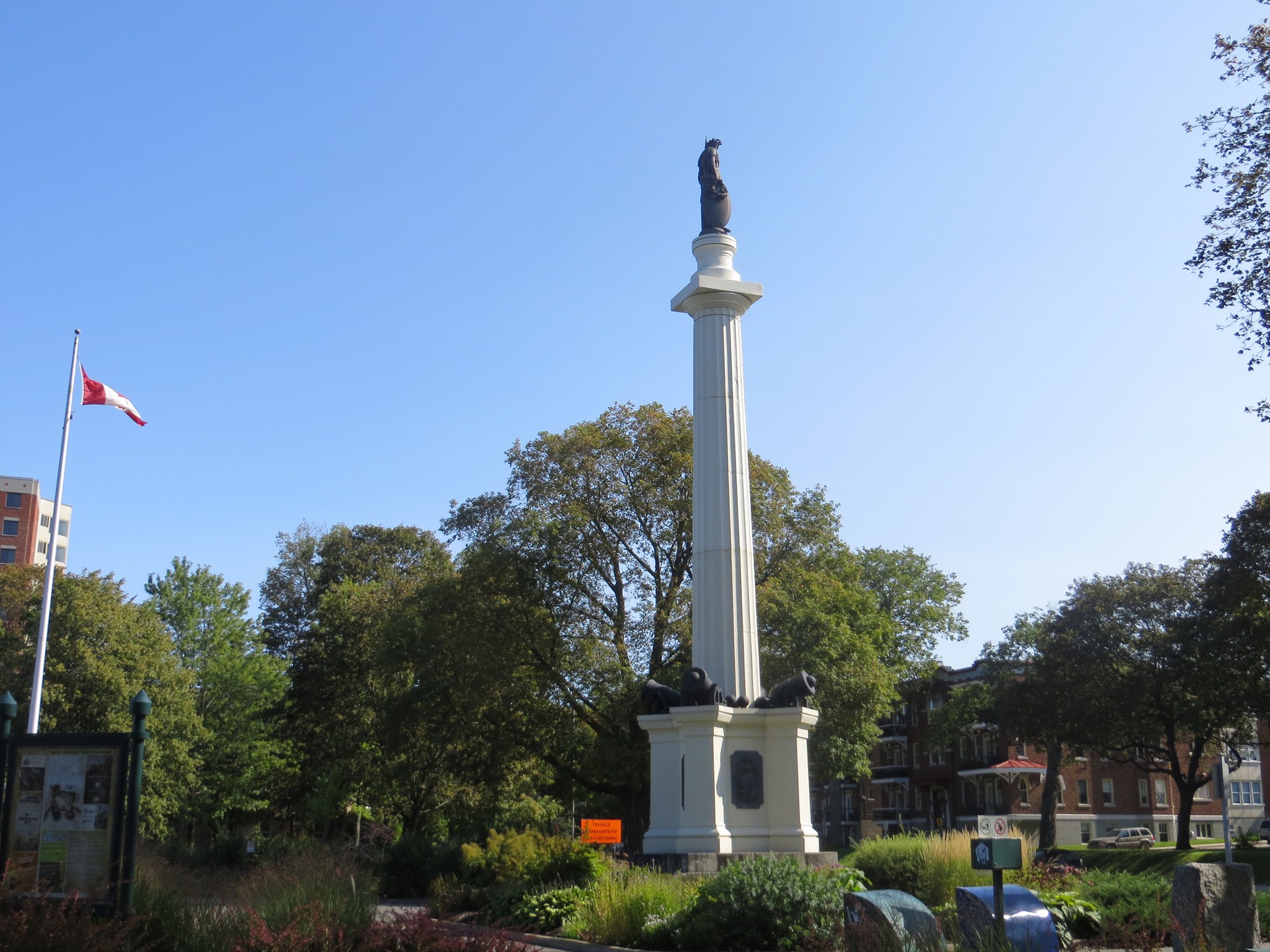 Monument des Braves, Parc des braves, Quebec