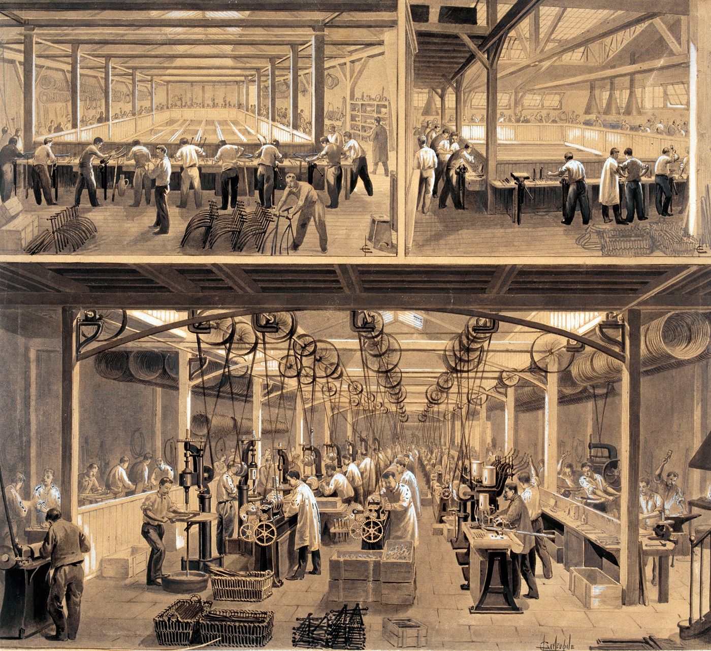 LA NAISSANCE DE L’INDUSTRIE DU VÉLO | l’Histoire par l’image