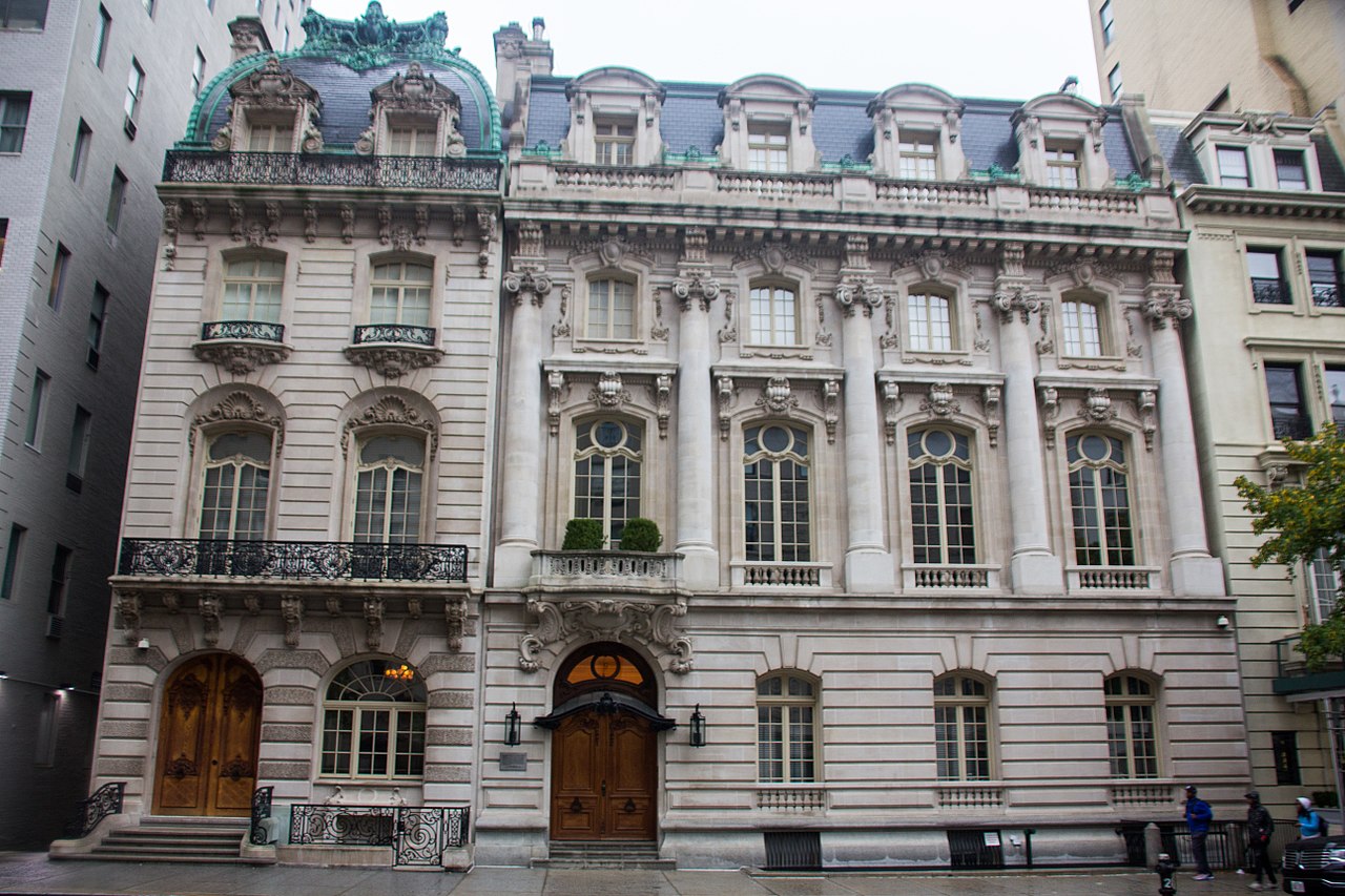 Henry T. Sloane / Oliver Gould Jennings Houses (7-8 East 72nd Street, NY) | wikipedia