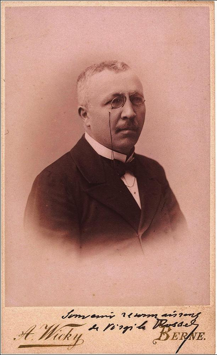 Virgile Rossel, ✞ 1933 à Lausanne