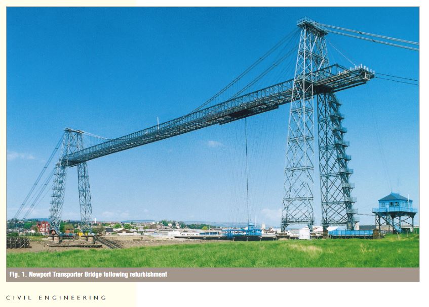 Newport Transporter Bridge—an historical perspective (Ferdinand Arnodin)