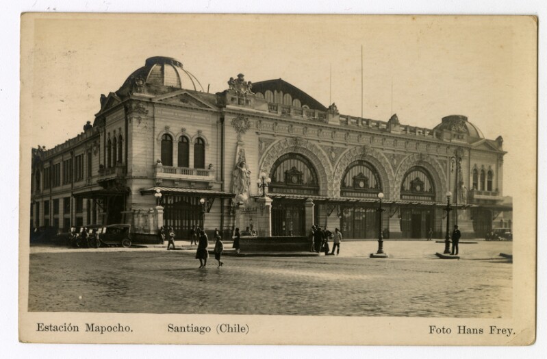 Estación Mapocho, Santiago | BNC Archivo Fotográfico