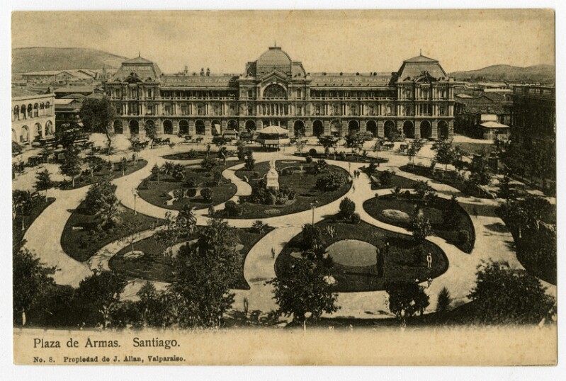 Plaza de Armas, Santiago | BNC Archivo Fotográfico