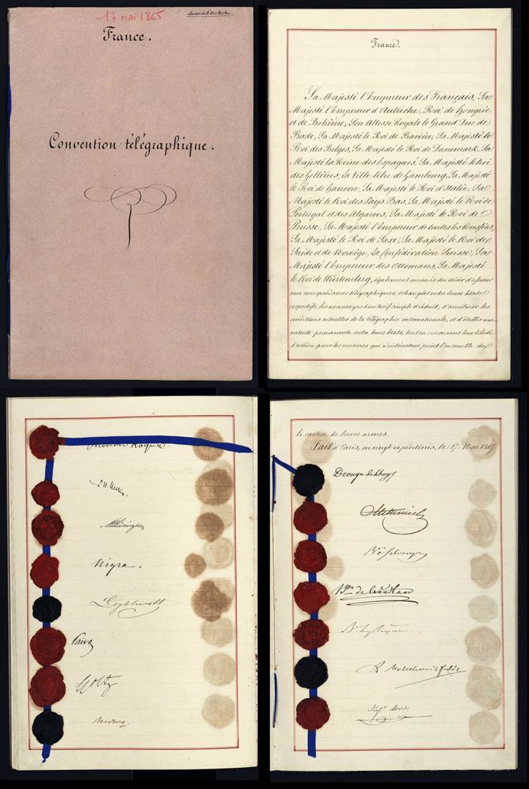 La Conférence télégraphique internationale de 1865 | IUT