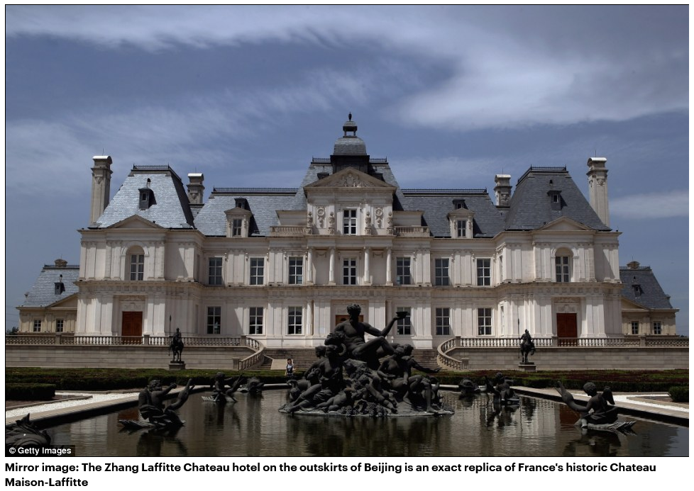 Un château français copie conforme (Zhang Lafitte) | China today