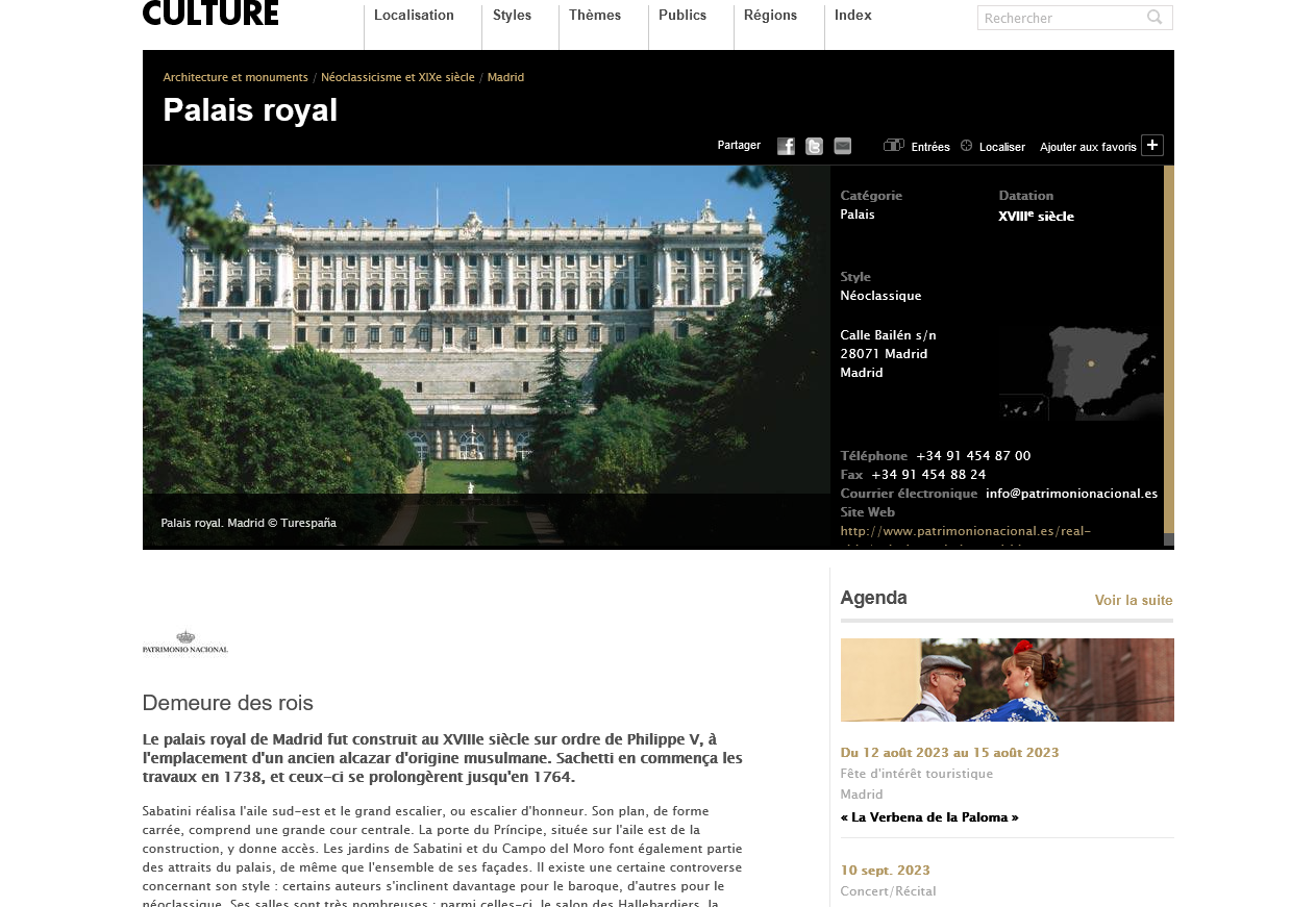 Palais royal | Espana es cultura